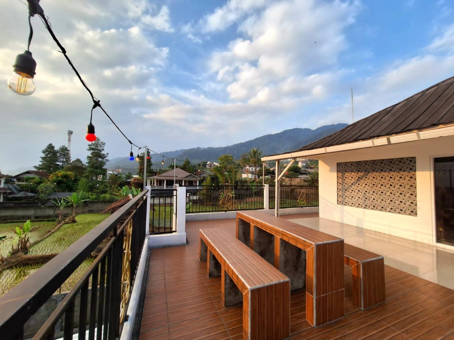 Villa Putih Cisarua Bagian luar foto